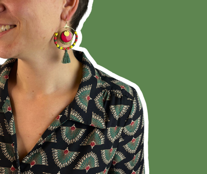 Charly&Kty, création de bijoux faits main et conseil en image dans les Monts du Lyonnais | Modèle éclatante charlyandkty