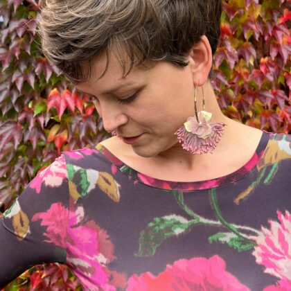 Boucles d’oreilles Éclosion florale