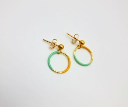 Boucles d’oreilles Mini Pep’s – Collection Les Audacieuses