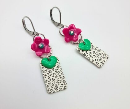 Boucles d’oreilles Flora – Collection Les Audacieuses