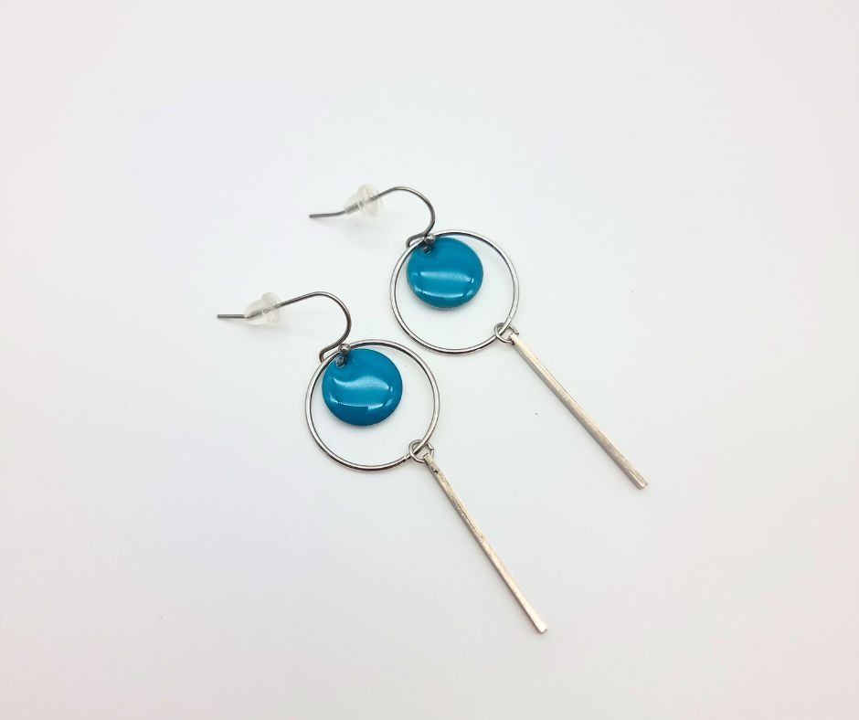 Boucles d’oreilles Minimal Pop – Collection Les Intemporelles – Image 7