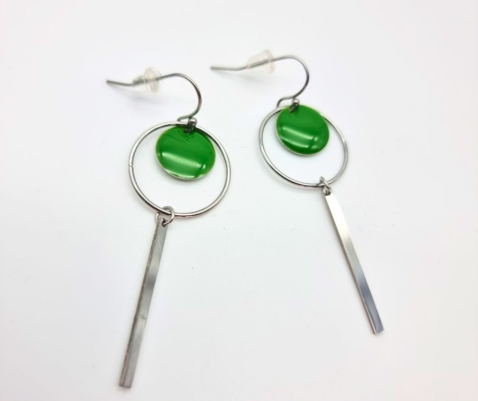 Boucles d’oreilles Minimal Pop – Collection Les Intemporelles – Image 6