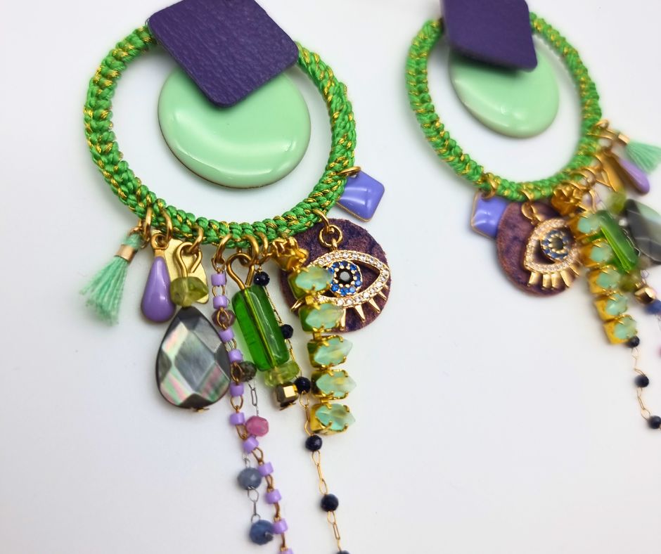 Boucles d’oreilles Calypso – Collection Les Audacieuses – Image 6