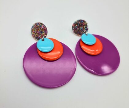 Boucles d’oreilles Solaris – Collection Les Audacieuses