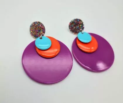 Boucles d’oreilles Solaris – Collection Les Audacieuses