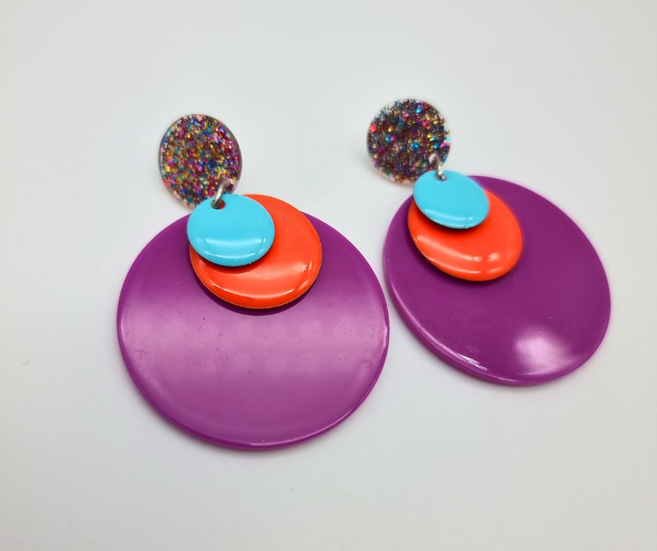 Boucles d’oreilles Solaris – Collection Les Audacieuses – Image 2