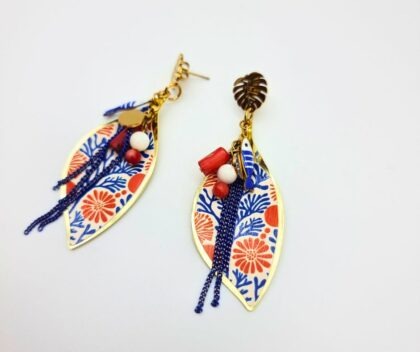 Boucles d’oreilles Riviera – Collection Les Bohèmes Chic