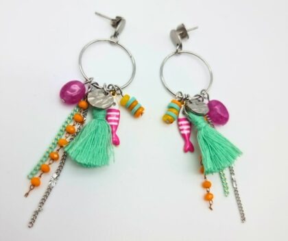 Boucles d’oreilles Bahia – Collection Les Audacieuses