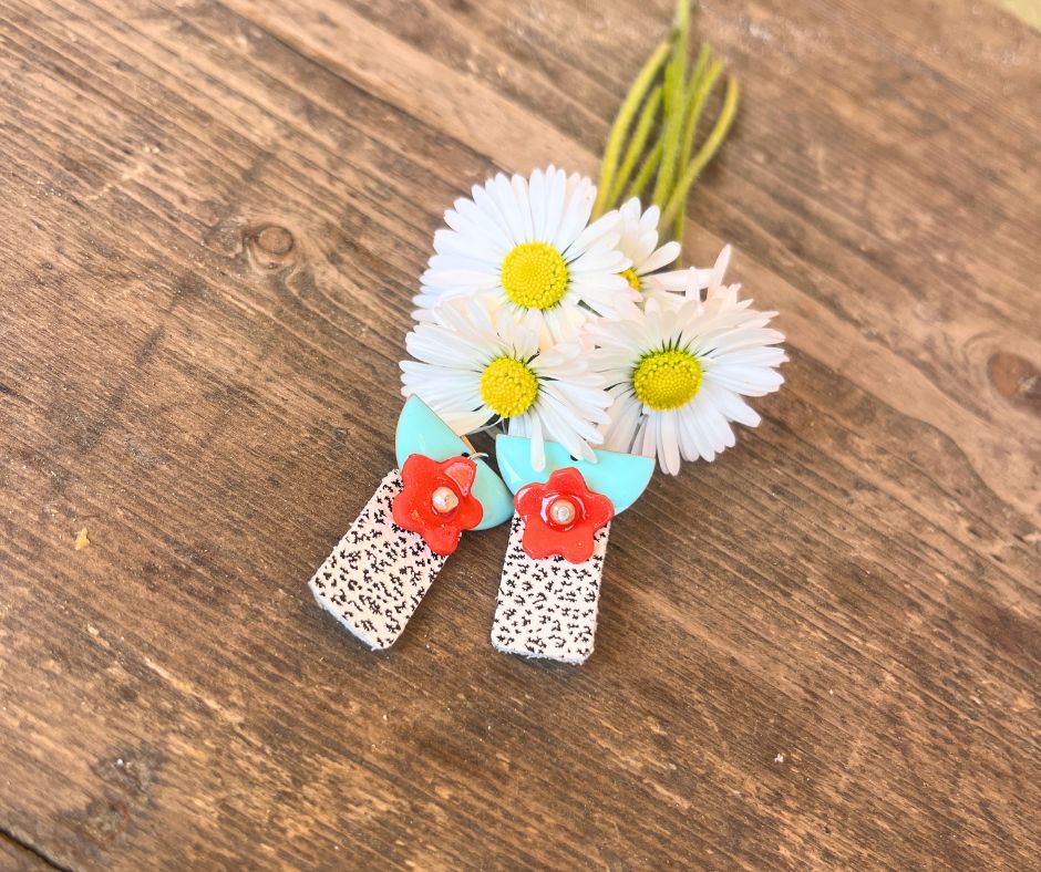 Boucles d’oreilles Daisy – Collection Les Audacieuses