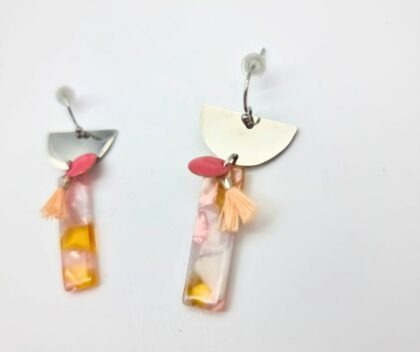 Boucles d’oreilles Rosalie – Collection Les Bohèmes Chic