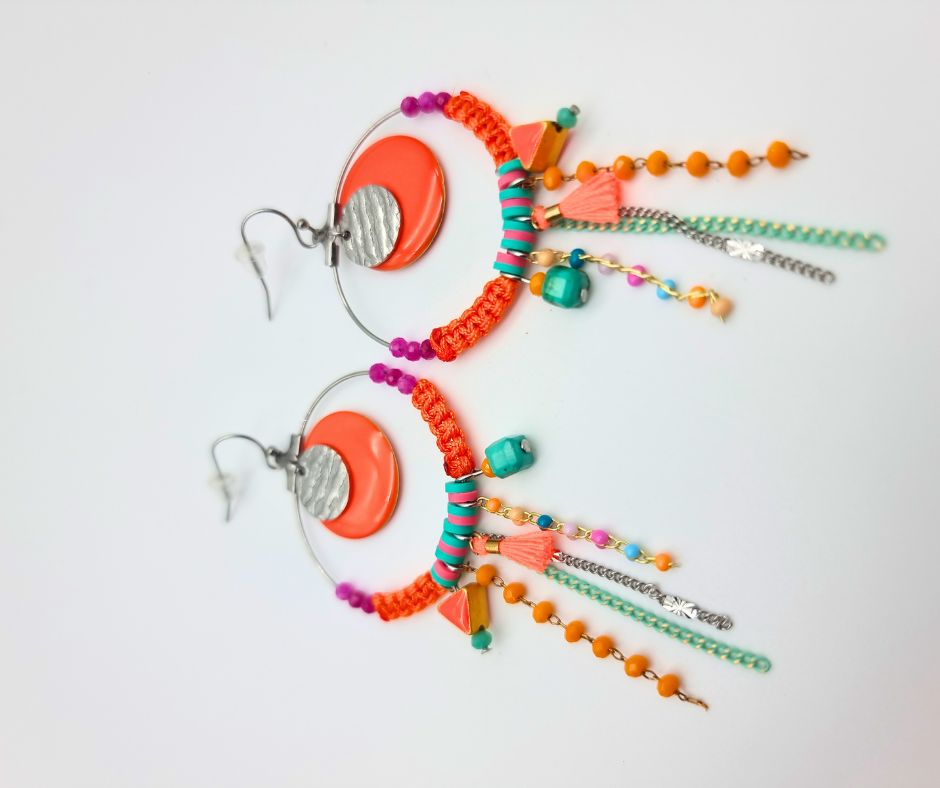 Boucles d’oreilles Soléa – Collection Les Audacieuses – Image 5