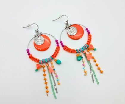 Boucles d’oreilles Soléa – Collection Les Audacieuses