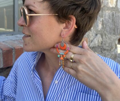 Boucles d’oreilles Soléa – Collection Les Audacieuses