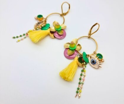 Boucles d’oreilles Rosalia – Collection Les Audacieuses