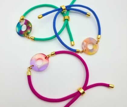 Bracelet Pop Résine – Collection Les Audacieuses