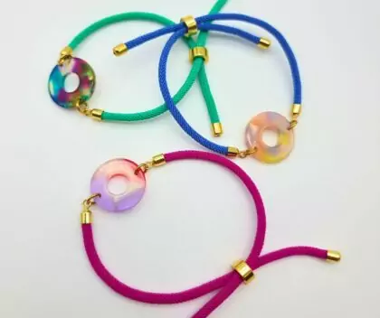Bracelet Pop Résine – Collection Les Audacieuses