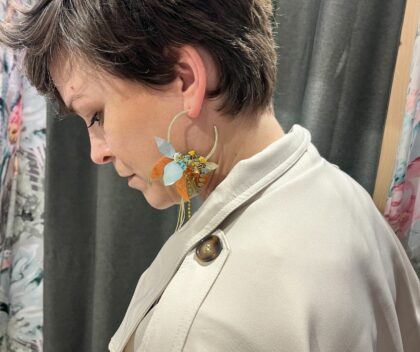 Boucles d’oreilles Signature Jardin Précieux – Collection Les Audacieuses
