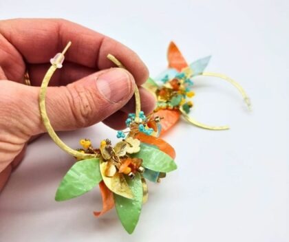 Boucles d’oreilles Signature Jardin Précieux – Collection Les Audacieuses