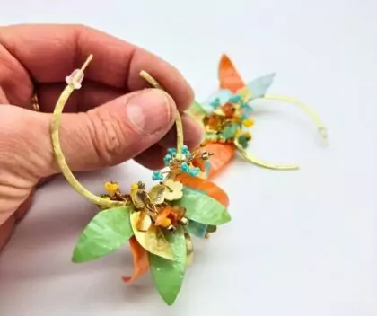 Boucles d’oreilles Signature Jardin Précieux – Collection Les Audacieuses
