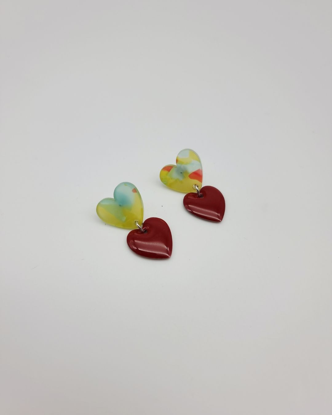 Boucles d’oreilles Cœurs Pop – Collection Les Audacieuses – Image 4