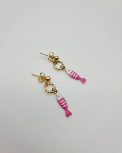 Boucles d’oreilles Sardine – Collection Échappées Belles