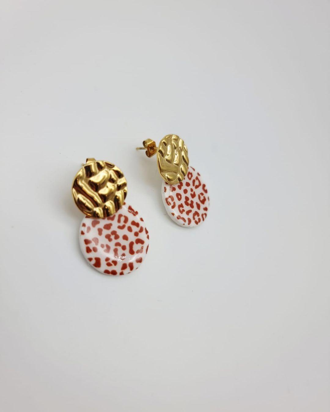Boucles d'oreilles Savane – Léopard chic | Collection Les Audacieuses – Image 2