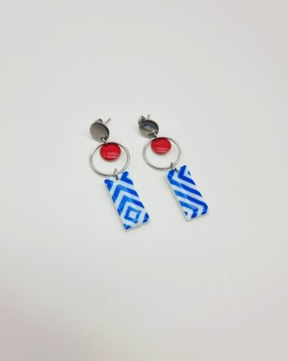 Boucles d’oreilles Santorin – Collection Échappées Belles