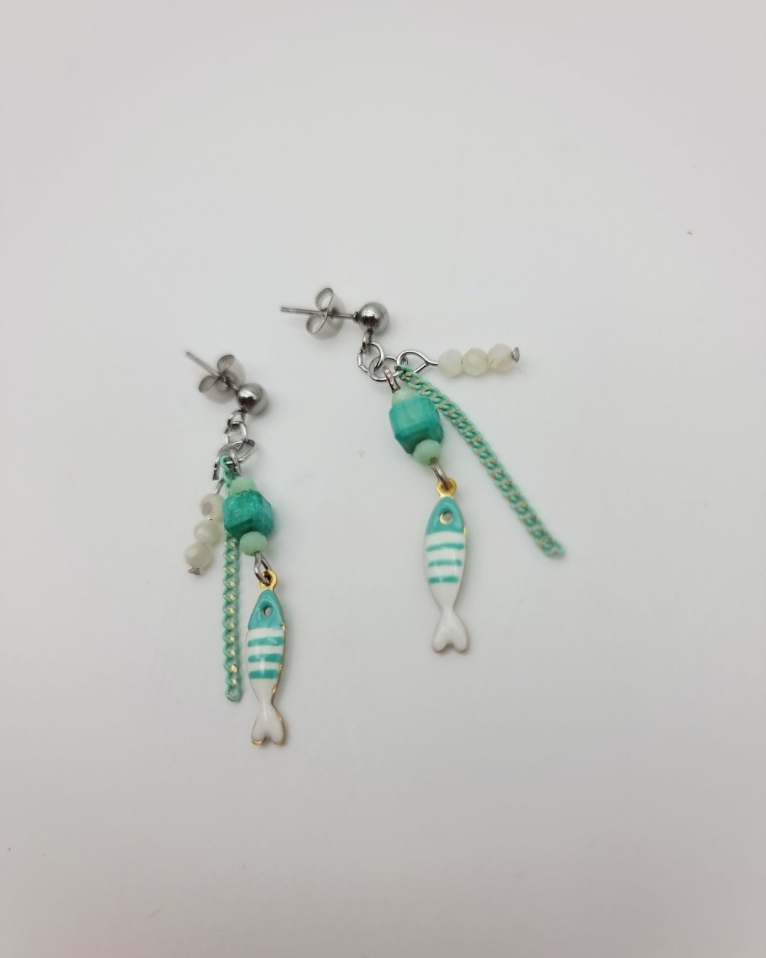 Boucles d'oreilles Calypso – Collection Échappées Belles – Image 2