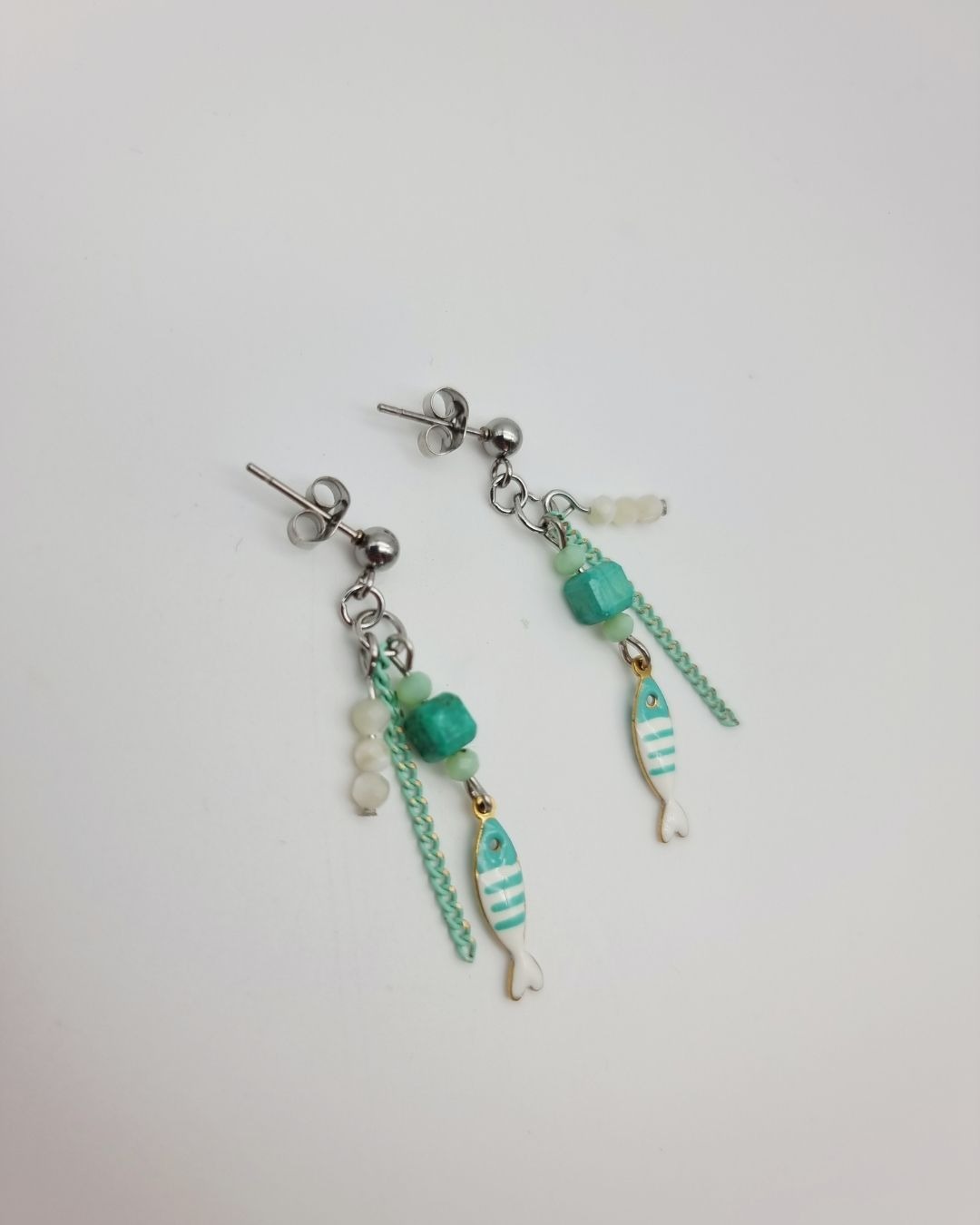 Boucles d'oreilles Calypso – Collection Échappées Belles – Image 3