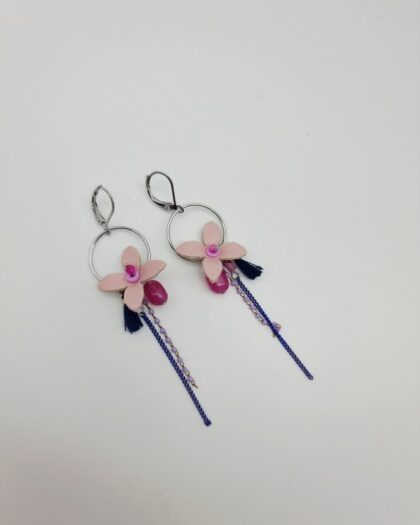 Boucles d&rsquo;oreilles Capucine – Collection Échappées Belles